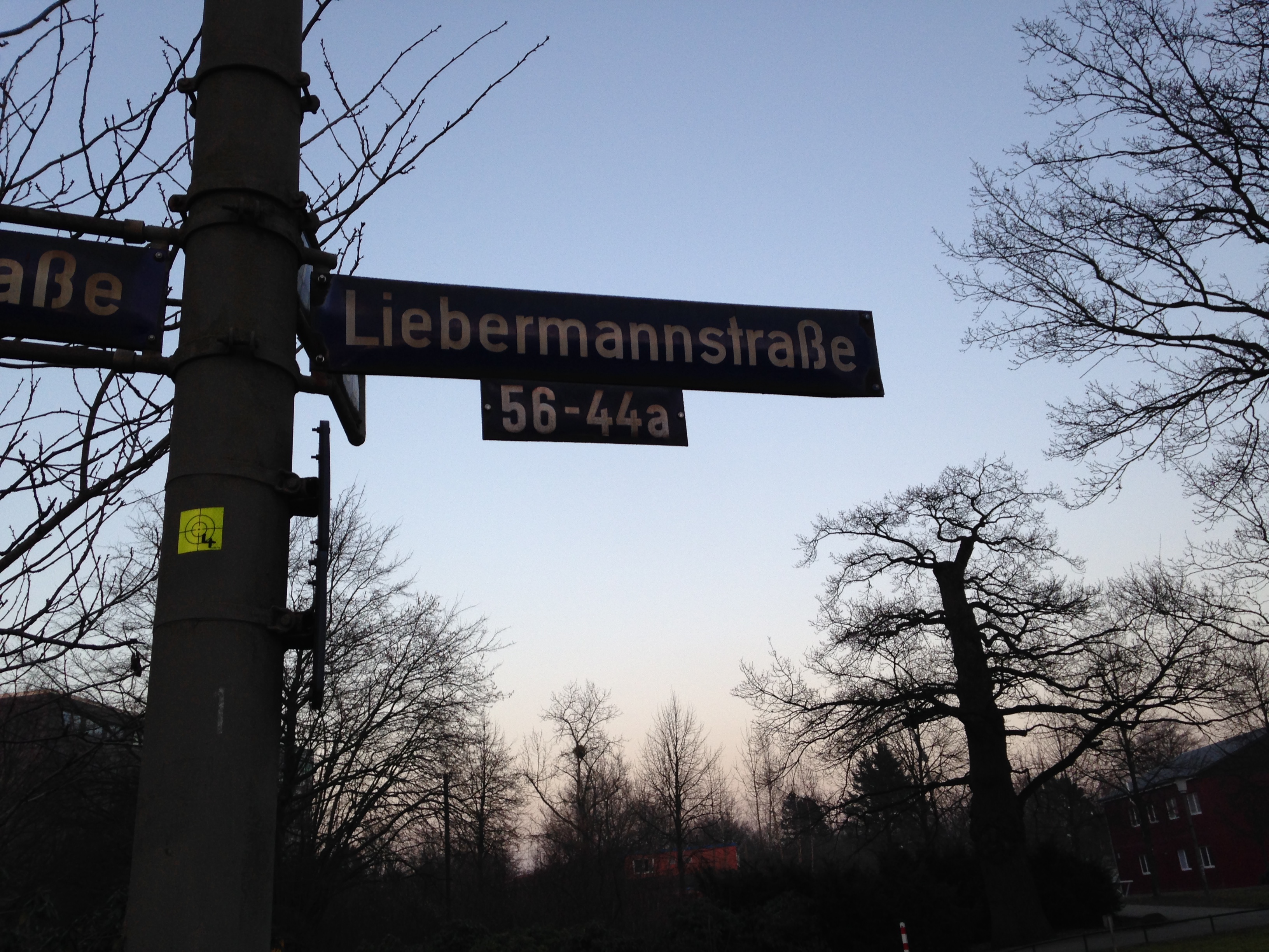 Liebermannstrasse feiert mit!
